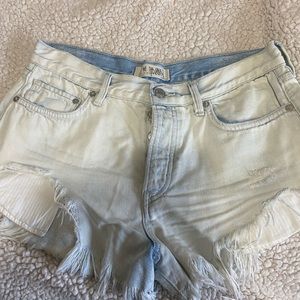 FREE PEOPLE DEMIN SHORTS